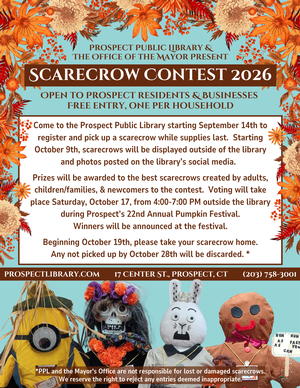 SCARECROW CONTEST DE SCARECROW CONTEST DE